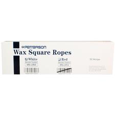 Cordonnets de cire carrés Patterson® – Taille 11" de longueur x 3/16", 55/boîte