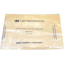 Couvre-têtières transparents pour fauteuil – 12" x 5" x 20", 1 000/caisse