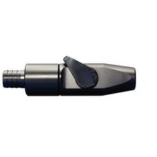Bull Frog HVE Handpieces – Serviceable Standard/Short, Plastic, Black with 1/2" Swivel Adaptor