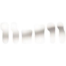 Miroirs photographiques intrabuccaux en rhodium Riofoto, adulte