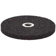 Meule utilitaire noire – 3" x 1/4" avec avant-trou de 1/4"