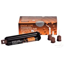 Matériau de reconstitution coronaire Gradia®, recharge de cartouche de 10 ml