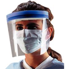 Écrans faciaux jetables - Sans latex, 24/boîte