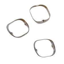 Bagues premières molaires lisses Patterson® – Coin supérieur gauche, 3/emballage