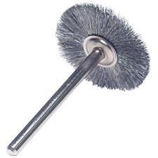Brosses d’acier monté