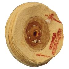 Disques à polir en peau de chamois