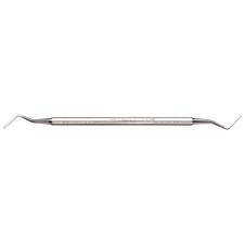 Instruments de bourrage de cordon standard – R-11, strié, manche en acier inoxydable, double extrémité