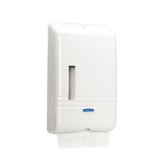Distributeur d’essuie-mains pliés Slimfold® – Blanc, 9" x 2,75" x 14,38"
