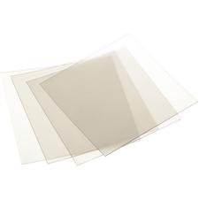Matériau pour coiffe Pro-Form – Feuilles de 127 mm x 127 mm (5" x 5"), épaisseur de 1 mm (0,040"), 50/emballage