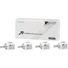 Blocs de couronne KATANA™ Zirconia ONE pour CEREC, 4/emb.
