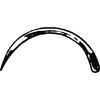 Fil de suture chirurgicale tressé vert de Dacron Patterson® – Non résorbable, HRT-17, cercle de 1/2, coupe en pointe, taille 5-0, longueur de 18", 12/boîte