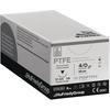 Sutures chirurgicales stériles non absorbables à monofilament en PTFE Perma Sharp®, cercle 3/8, coupe inversée Premium, 18", blanc, 12/emballage