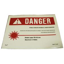 Laser Safety Signs