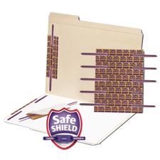 Smead® Self-Adhesive SafeSHIELD® Coated Fasteners, 50/Box