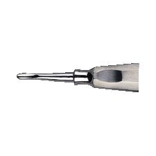 Élévateur chirurgical – Nº 40, Heidbrink, grand manche, simple extrémité