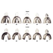 Patterson® Metal Impression Trays, Solid Regular