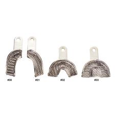 Patterson® Metal Impression Trays, Perforated Partial