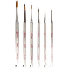 Kolinsky Brushes, 2/Pkg