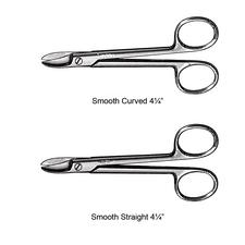 Ciseaux pour collets et couronnes Vantage – 4-1/4", lisse