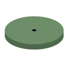 NTI® Green Silicone Polishers – Unmounted, 0101-220 Wheel, 10/Pkg