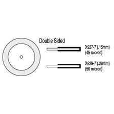 Disques de diamant Thin-Flex® - Double face sans mandrin, 7/8" de diamètre, chacun