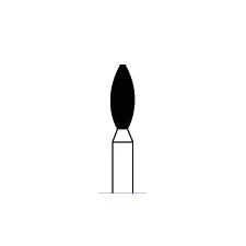 Diamants à usage unique Piranha® - FG flamme, 25/emballage