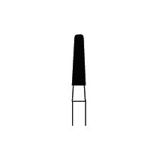 Diamants à usage unique Piranha® – ÉPG cône à bout plat modifié, grossière, taille nº 846KR-016C-S, diamètre de 1,6 mm, 25/emballage