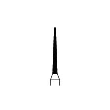 Diamants à usage unique Piranha® - aiguille, FG, 25/emballage