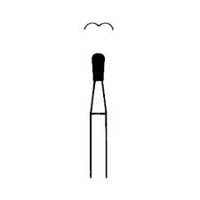 Instruments de diamant – FG, Poire, 5/emballage