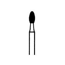 Instruments de diamant – FG, très grossière, noire, oblongue, rond, 5/emballage