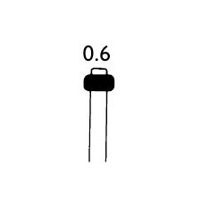 Instruments de diamant – FG, moyen, bleue, embout de guidage, 5/emballage