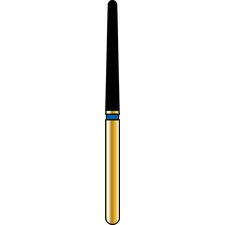 Fraises diamantées à usage multiples Alpen® – FG, fine, rouge, conique, conique long à bout rond, 5/emballage