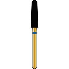 Fraises diamantées à usage multiples Alpen® – FG, grossière, bleue, conique, formes KS, no KS6, diamètre de 2,5 mm, longueur de 9 mm, 5/emballage