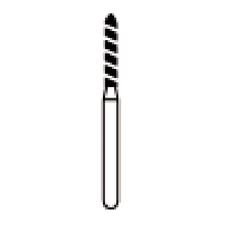 Fraises diamantées turbo NTI® - FG, très gros grain, noir, 5/emballage