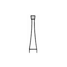 Fraises au carbure de tungstène – HM 2 cône inversé FG, taille n° 36, diamètre de 1,2 mm, 5/emballage