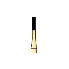 Fraises au carbure Great White® Gold Series – ÉPG, cylindre fissuré à bout rond, nº GW557S, diamètre de 1 mm, longueur de 3,8 mm, 10/emballage