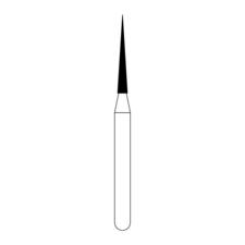 Fraises diamantées NTI® – FG, fine, aiguille, 5/emballage