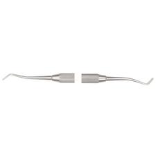 Instruments pour obturation composite/plastique – 8A, antérieur, manche arrondi 41, double extrémité