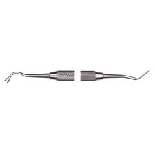 Instruments pour obturation composite/plastique – Woodson n° 3, manche arrondi n° 41, double extrémité