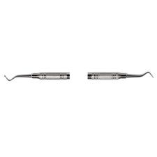 Excavateurs – N° 38/39, manche standard en acier inoxydable, double extrémité