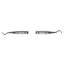 Excavateurs – N° 42/43, manche standard en acier inoxydable, double extrémité