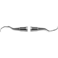 Curettes universelles – Langer n° 3/4, mésial/distal pour dents postérieures, double extrémité