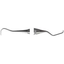 Détartreurs faucilles – Curette Mini Five, hygiéniste, 137/H5, double extrémité