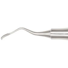 Détartreurs faucilles à embout simple – Towner S15, manche arrondi 24, embout simple