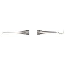 Ensembles de détartreurs/curettes – Combinaison de n° GF-21S/33, ensemble Goldman-Fox, manche octogonal n° 2, double extrémité