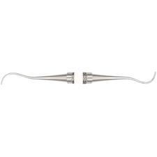Ensembles de détartreurs/curettes – Curette n° 19/20, ensemble McCall, manche octogonal n° 2, double extrémité