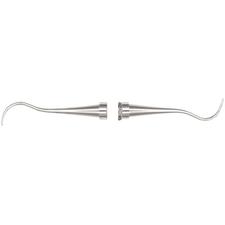 Ensembles détartreur/curette – Curette no. 17/18, ensemble McCall, double extrémité