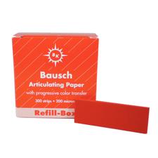 Papier à articuler avec transfert progressif de la couleur – Recharge pour distributeur de plastique, rouge, 300 feuilles/boîte