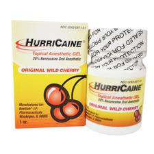 Hurricaine® 20% Benzocaine Topical Anesthetic Gel, 1 oz Jar