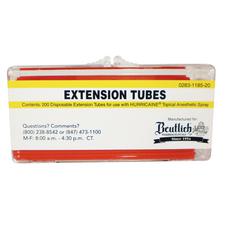 Hurricaine® 20% Benzocaine Topical Anesthetic Spray Can Extension Tubes, 200/Pkg